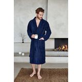 Vandyck Badstof Badjas Prestige Donkerblauw