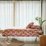 Auping - Dazzling dreams - Dekbedovertrek - Violet - Tweepersoons 240 x 220 cm - Katoensatijn