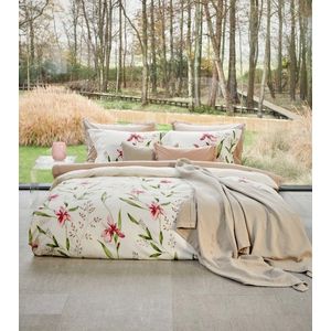 Vandyck Dekbedovertrek SERENE FLOWER offwhite 1-persoons (140x200/220 )