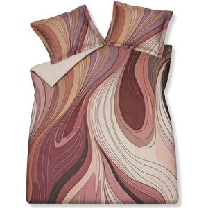 Dekbedovertrek Vandyck Fortunate Ash Rose Satijn-140 x 200 / 220 cm | 1-Persoons