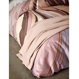 Vandyck - Swirls Moonscape - Dekbedovertrek - Paars Roze Bruin - 100% Katoen