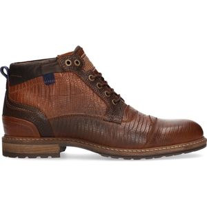 Australian - Montenero Boots - Bruin - Slangenprint Leer - Lichtgewicht Model
