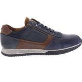 Heren Veterschoenen Mephisto Bradley Nomad Navy Blauw - Maat 8