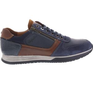 Mephisto - Vito - Sneaker - Blauw - Comfortabele Veterschoen