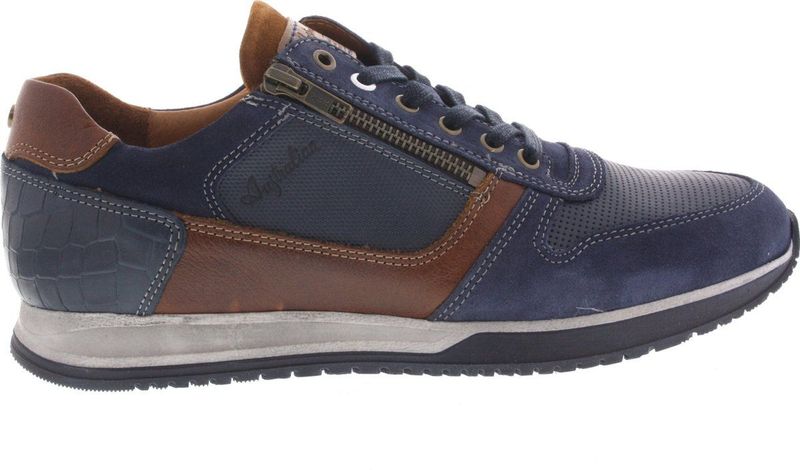Heren Veterschoenen Mephisto Bradley Nomad Navy Blauw - Maat 8
