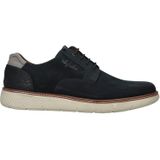 Heren Veterschoenen Australian Preston Nubuck Blauw - Maat 44