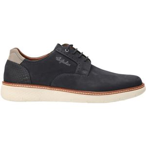 Australian Footwear - Preston - Nette Schoenen - Zwart - Uitneembaar Voetbed