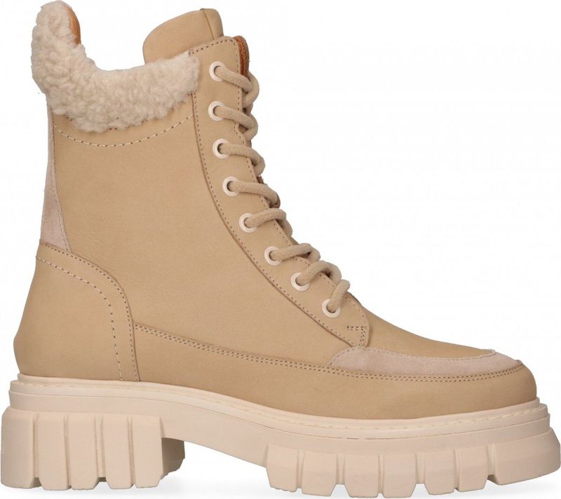 Maruti - 66.1613.02 - Enkellaarsjes - Beige - Suède