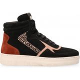 Maruti - Mona Sneakers Zwart - Black - Mauve - Rust - Pixel