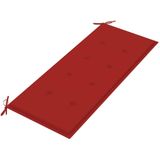 VidaXL Tuinbankkussen 120x50x3 cm - Oxford Stof - Rood