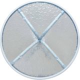 vidaXL Bistrotafel 50x71 cm staal grijs