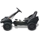 vidaXL Skelter - Zwart - Met Pedalen en Verstelbare Zitting