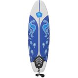 vidaXL Surfboard blauw 170 cm