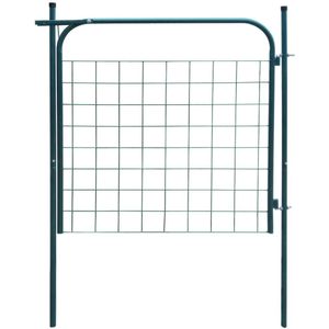 vidaXL - Tuinpoort - 100x100 - cm - groen
