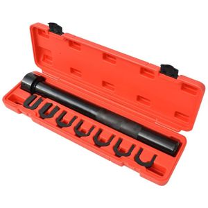 Vidaxl spoorstang installeer/verwijder set 8-delig