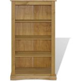 VidaXL Boekenkast Grenenhout 4 Planken Corona-stijl 81x29x150 cm