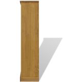 VidaXL Boekenkast Grenenhout 4 Planken Corona-stijl 81x29x150 cm