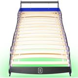 vidaXL-Kinderbed-raceauto-met-LED-verlichting-blauw-90x200-cm