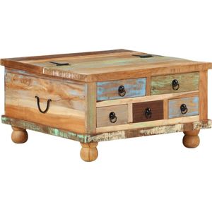 Couchtische Kaffeetisch Altholz 70x70x38 cm Vidaxl