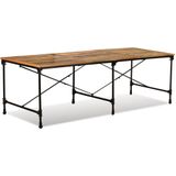 vidaXL-Eettafel-240-cm-massief-gerecycled-hout