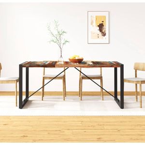 vidaXL-Eettafel-180-cm-massief-gerecycled-hout