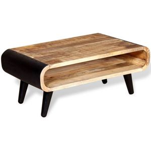 vidaXL Salontafel 90x55x39 cm ruw mangohout