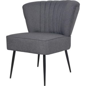 Fauteuil Cocktail stoel donkergrijs