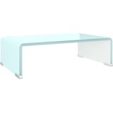 VidaXL TV-Meubel/Monitorverhoger 40x25x11 cm Glas Groen