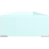 Vidaxl - TV-Aufsatz/Monitorerhöhung Glas Grün 120x30x13 cm