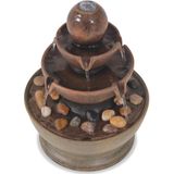vidaXL - Binnenfontein - met - pomp - polyresin