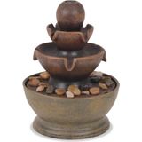 vidaXL - Binnenfontein - met - pomp - polyresin