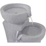 vidaXL - Binnenfontein - met - LED-verlichting - polyresin
