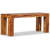 Sitzbank Massivholz 110x35x45 cm Vidaxl