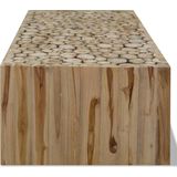 VidaXL Salontafel 90x50x30 cm - Echt Teakhout