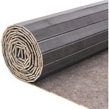 Bamboe - Kamerscherm - Grijs - Bamboe en Nonwoven Achterkant