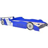 vidaXL-Kinderbed-raceauto-blauw-90x200-cm