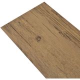 vidaXL - Vloerplanken - niet-zelfklevend - 5,26 - m² - 2 - mm - PVC - walnootbruin