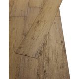 vidaXL - Vloerplanken - niet-zelfklevend - 5,26 - m² - 2 - mm - PVC - walnootbruin