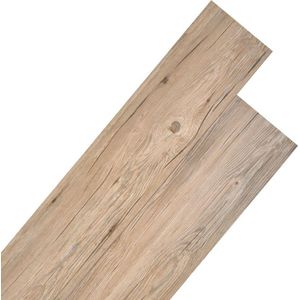 vidaXL - Vloerplanken - niet-zelfklevend - 5,26 - m² - 2 - mm - PVC - eikenbruin