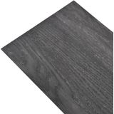 vidaXL - Vloerplanken - niet-zelfklevend - 5,26 - m² - 2 - mm - PVC - zwart - en - wit