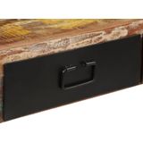 VidaXL Wandtafel 120x30x76 cm - Massief Gerecycled Hout