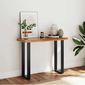vidaXL Konsolentisch Teak 100 x 35 x 75 cm