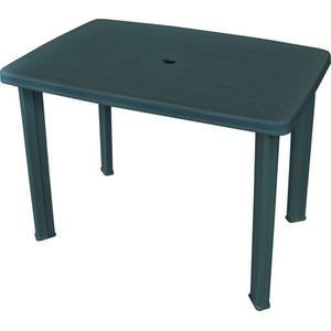 Tuintafel Arno 101x68x72 cm Kunststof Groen