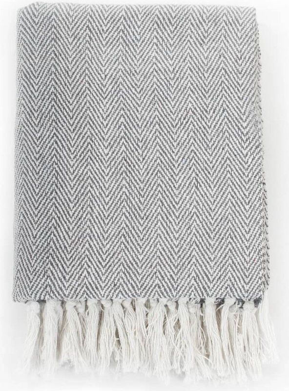 Dekens - Grijs - 100% Katoen - Wasbaar op 40 °C