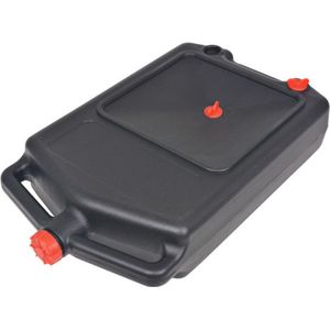 Olie Opvangtank - Zwart - Kunststof - Inhoud 10 Liter