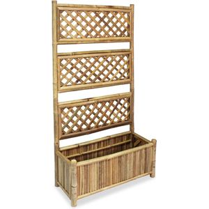 vidaXL - Plantenbak Verhoogd - Bamboe - 70 cm