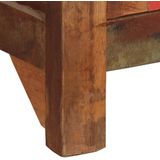 vidaXL Dressoir met schappen 65x30x180 cm massief gerecycled hout