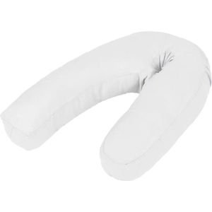 vidaXL Schwangerschaftskissen J-förmig 54x(36-43) cm