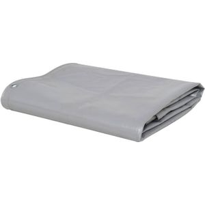 vidaXL Abdeckplane 650 g/m² 4x4 m Grau