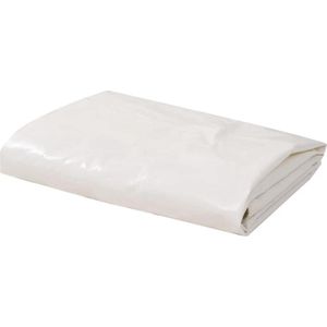 Dekzeil - Wit - Canvas met PVC-Coating - 4 x 4 m